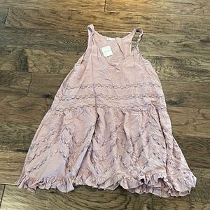 Free people voile lace trapeze  tunic